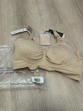 Kindred Bravely Sublime® Hands-Free Pumping & Nursing Bra | Beige